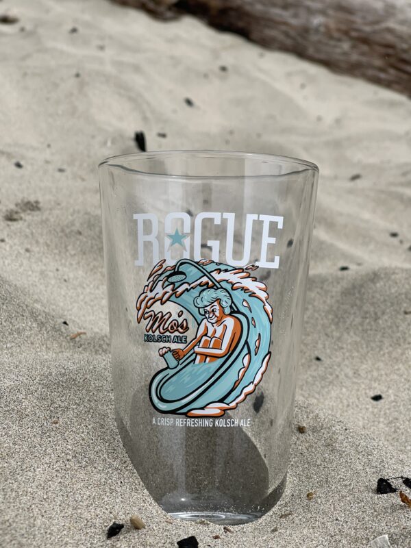 Rogue x Mo's Kolsch 16 oz. Beer Glass – Mo's Seafood and Chowder